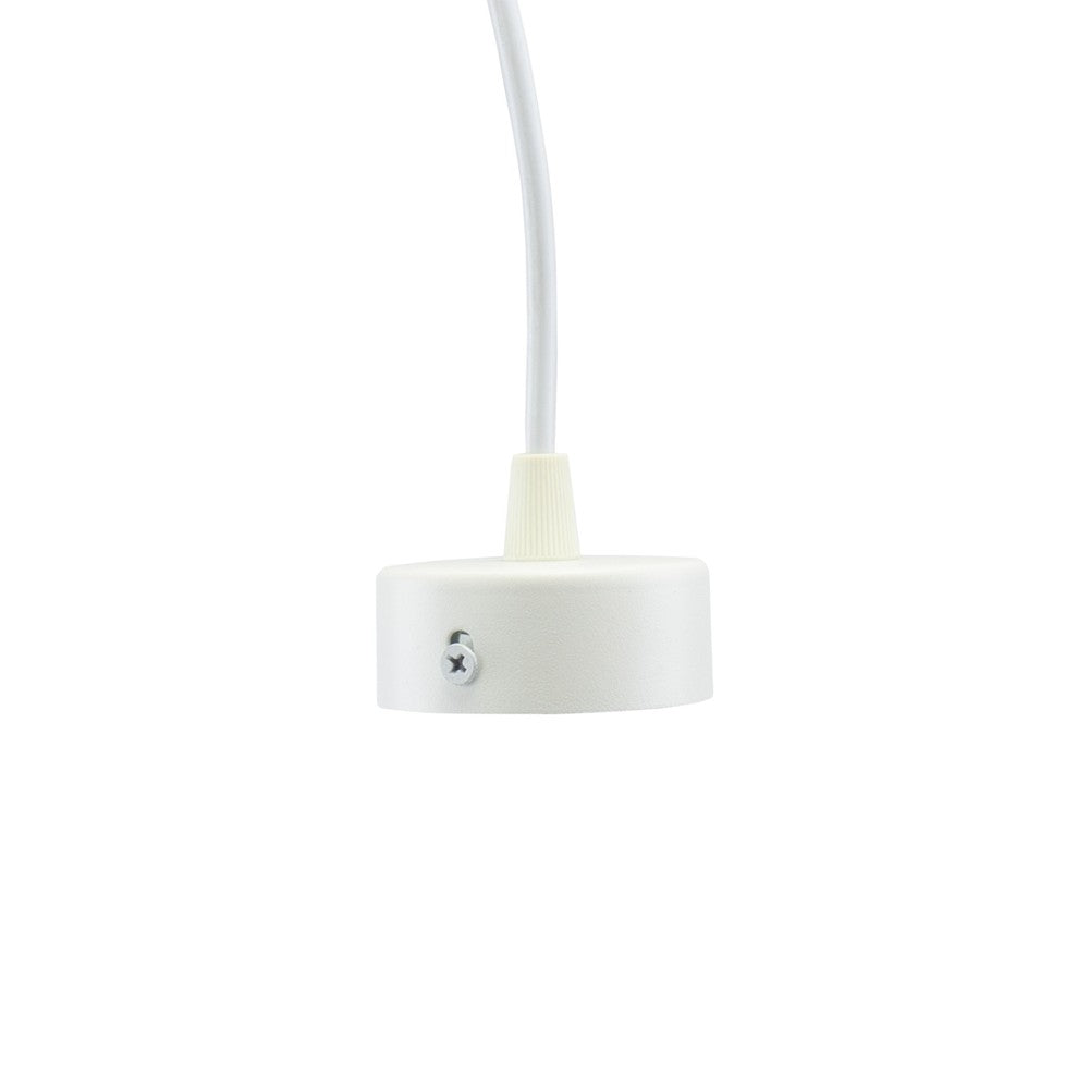 Spectrum Pendellampe - Hvid, Ø4 cm, GU10, 230V, 5 års producentgaranti