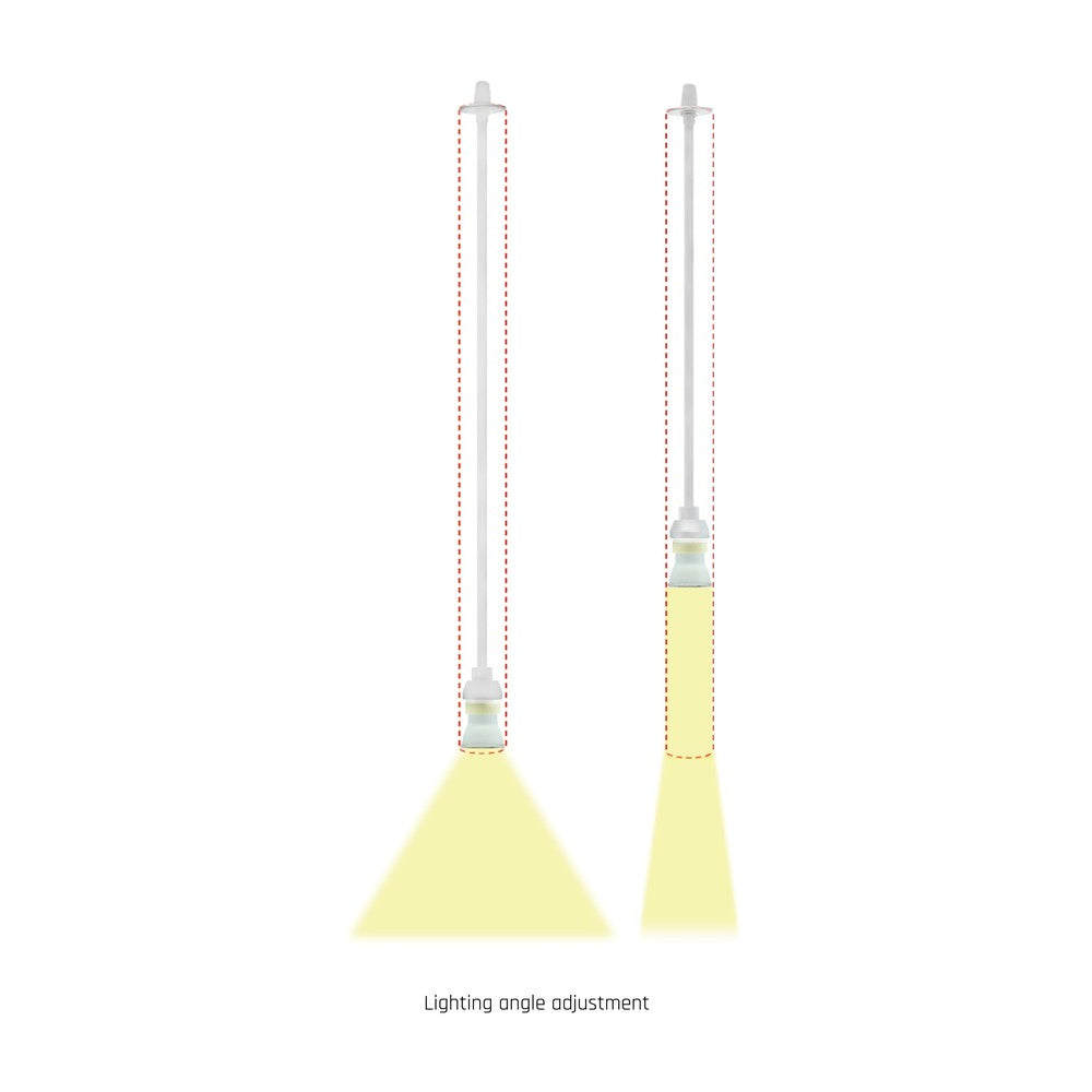 Spectrum Pendellampe - Hvid, Ø4 cm, GU10, 230V, 5 års producentgaranti