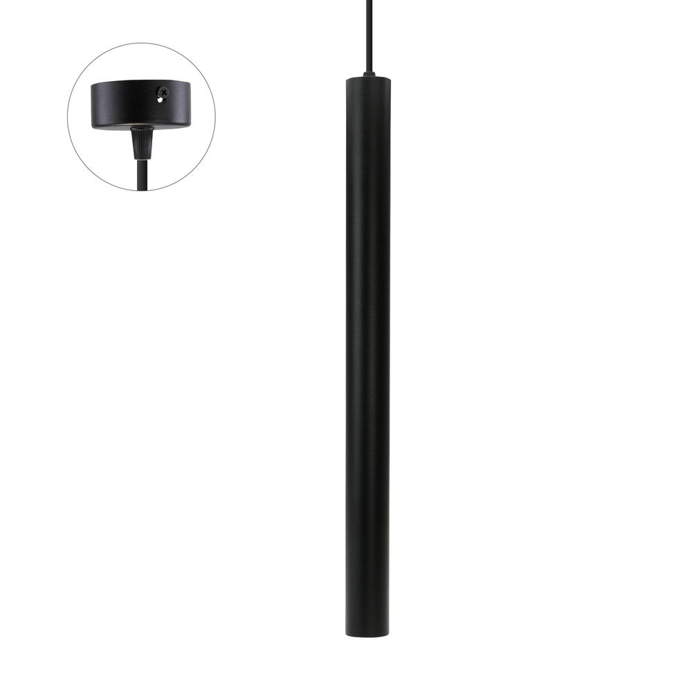 Spectrum Pendellampe - Sort, Ø4 cm, GU10, 230V, 5 års producentgaranti