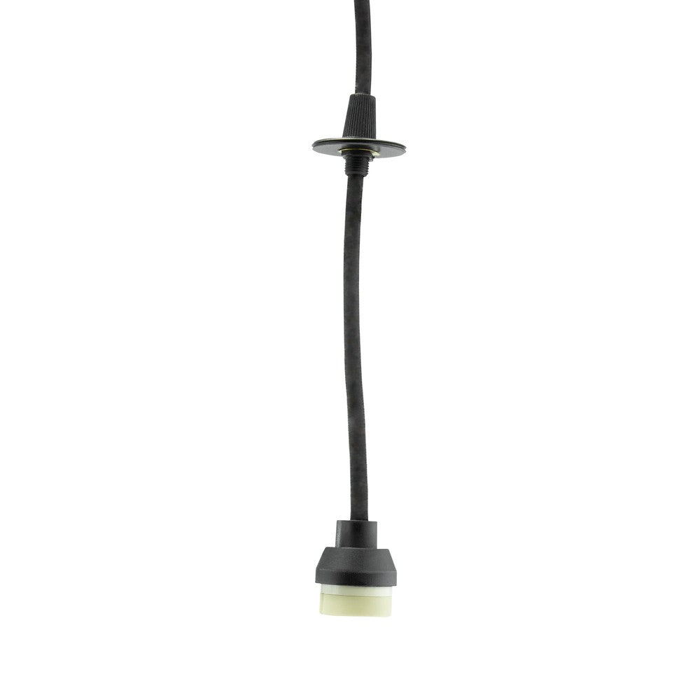 Spectrum Pendellampe - Sort, Ø4 cm, GU10, 230V, 5 års producentgaranti