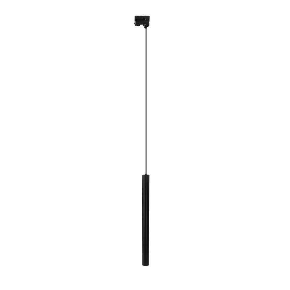 Sort Skinnespot pendellampe med GU10 fatning - 230V - 5 års producentgaranti