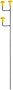 KABELSPYD 2 HOLDER Ø12 130CM