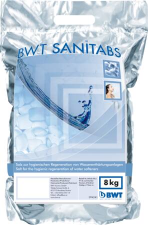 SANITABS SALT TIL BWT BLØDGØRINGSANLÆG