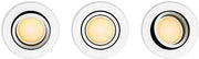 MILLISKIN HUE RECESSED R. WHITE 3X5W