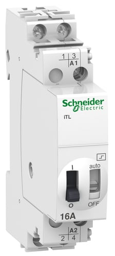 Kiprelæ iTL 16A 2 Slutte 230VAC/110VDC