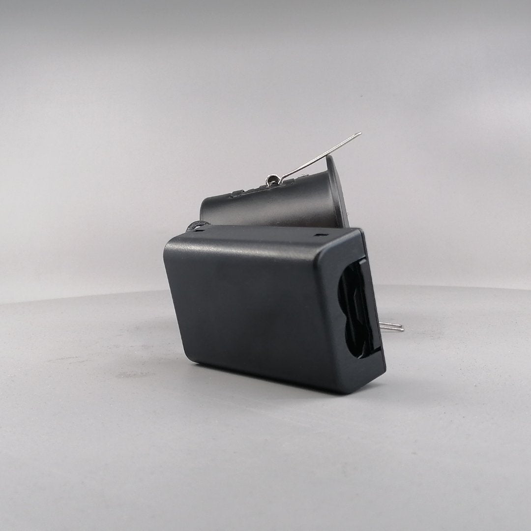 Indbygningsspot m 5,5W DimTone LED pære - Mat sort (360° frame 19)