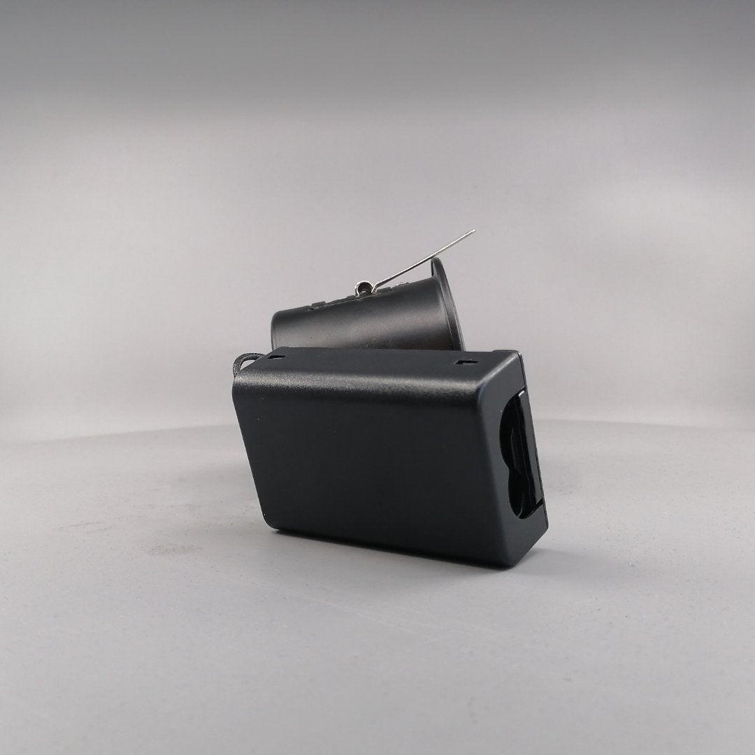 Indbygningsspot m 5W Philips dæmpbar LED pære 3000K - Mat sort (360° frame 19)