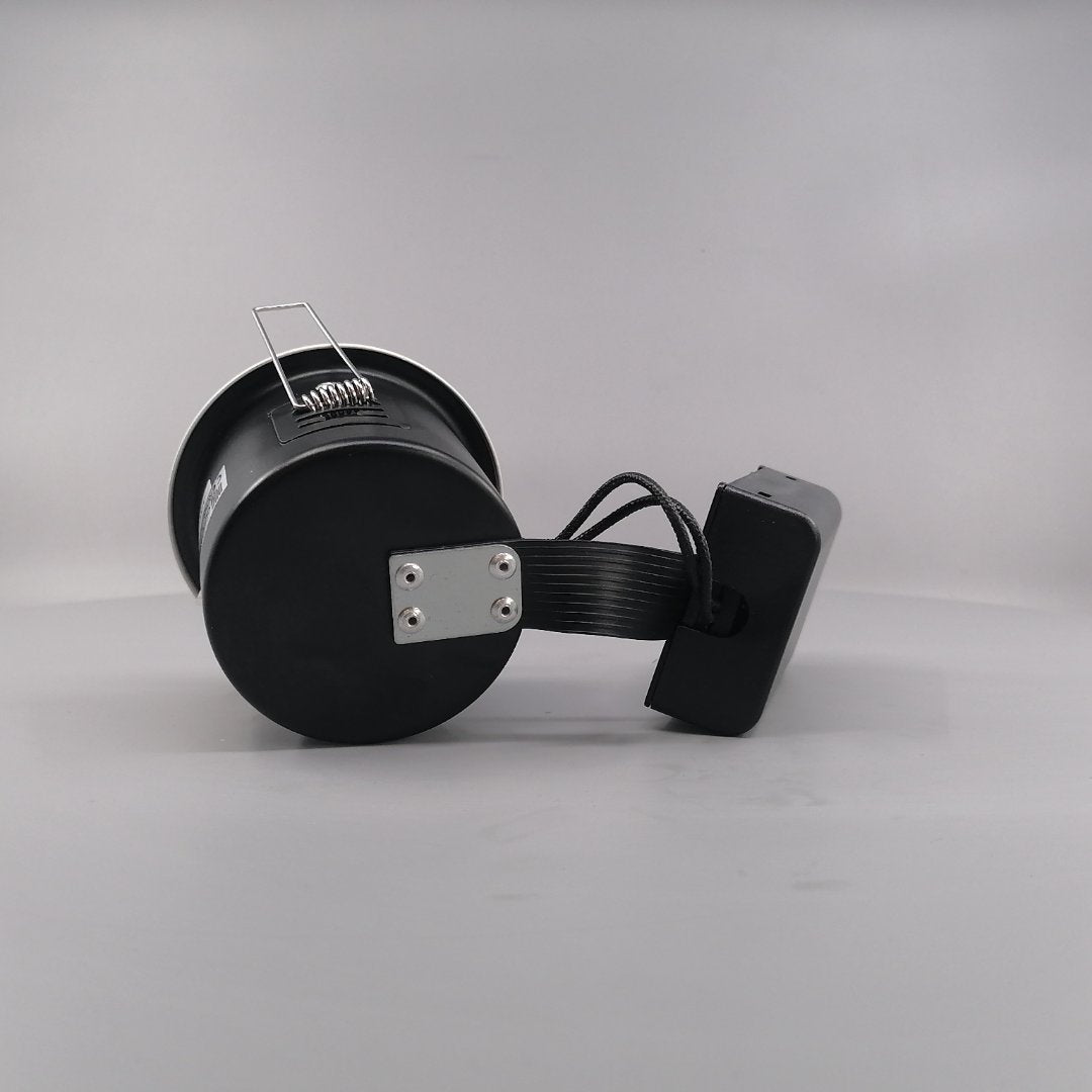 Pro indbygningsspot m 5W LED pære 3000K - Mat hvid (360° frame 12)