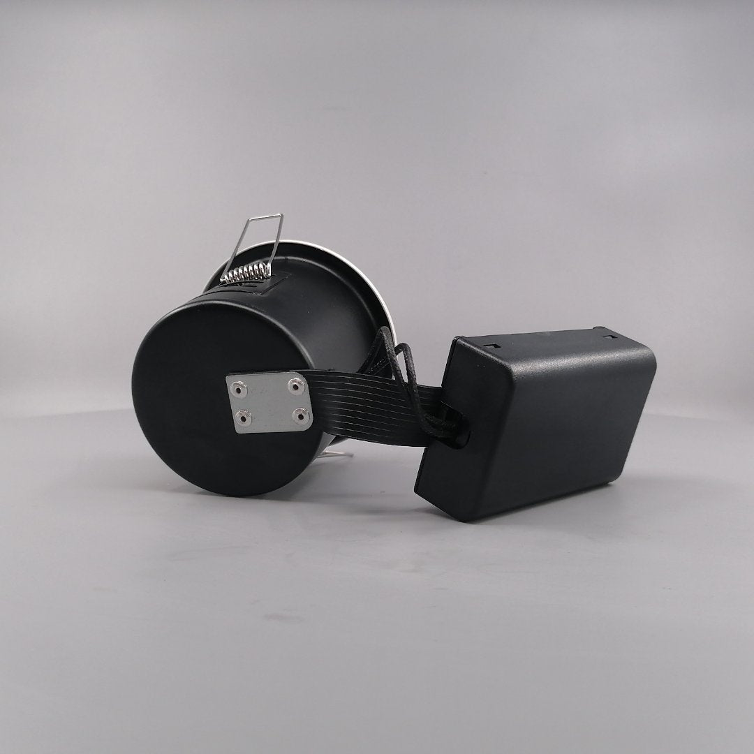 Pro indbygningsspot m 5W LED pære 3000K - Mat hvid (360° frame 14)