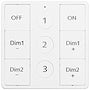 RF REMOTE. DIM 3G FÖR 2-K