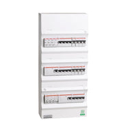 Boligtavle ABB 2 x RCD 3 x kraft 8 x lys + transient og tarif