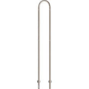 Duo Plus 1480x190 mm børstet rustfrit stål 50W
