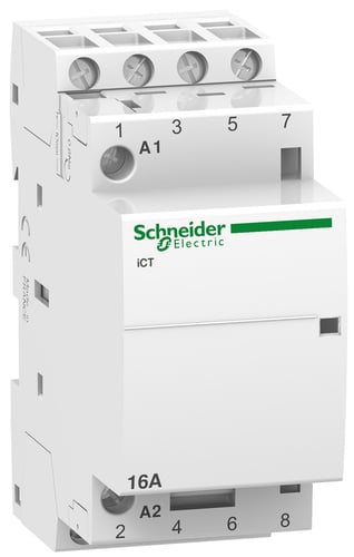 Modulkontaktor iCT 16A 4 Slutte 230VAC