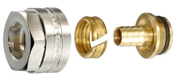 ROTH FORDELERKOBLING 20 MM X 3/4" EURO