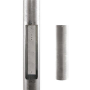 MAST F/K2 PUL.ARM. Ø133 1,20M GALV