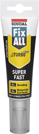 MONTAGELIM FIX ALL TURBO HVID 125ML TUBE