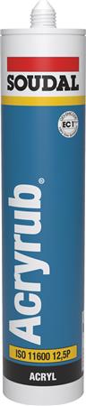 FUGEMASSE ACRYRUB ACRYL HVID 310ML