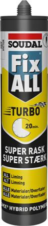 MONTAGELIM FIX ALL TURBO HVID 290ML