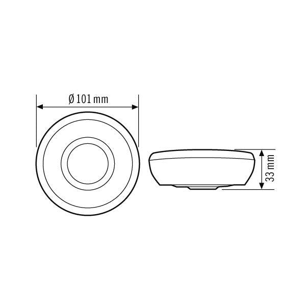 ESYLUX sensor loft MD 360i/8 BASIC