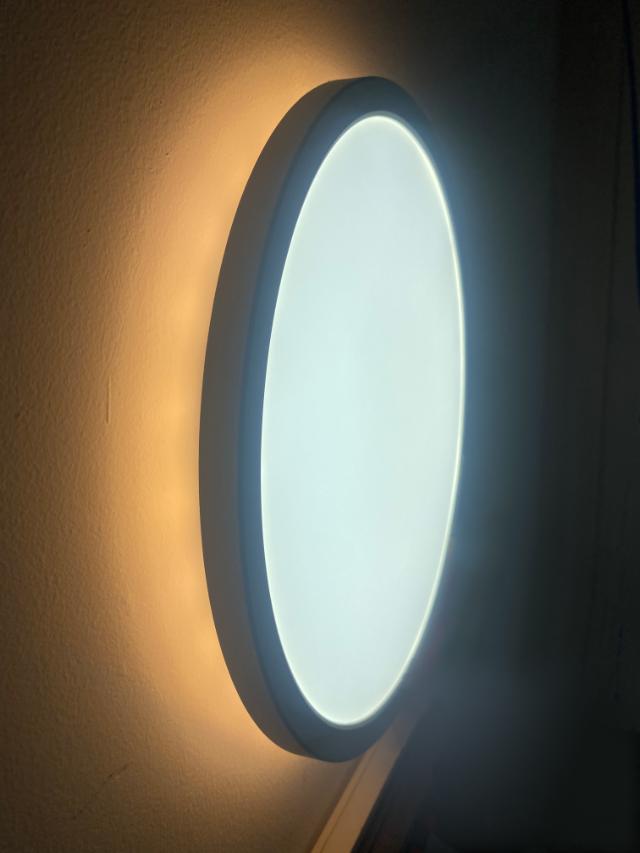 DIOLUM PLF SLIM 24W hvid 1800lm 830-860 Ø40cm HF