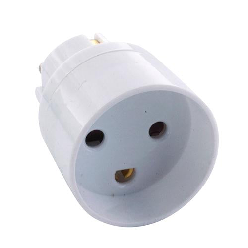 Stikprop adapter, Schuko til DK