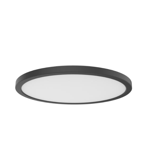 DIOLUM PLF SLIM 24W sort 1800lm 830-860 Ø40cm
