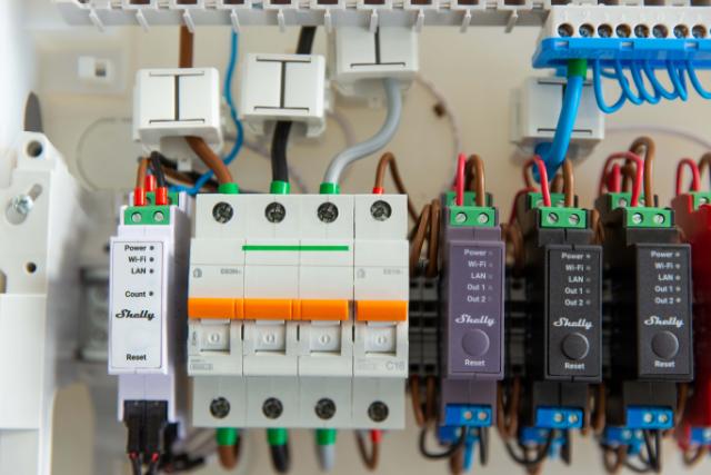 Shelly Pro 3EM 120A - WiFi 3-faset energimåler