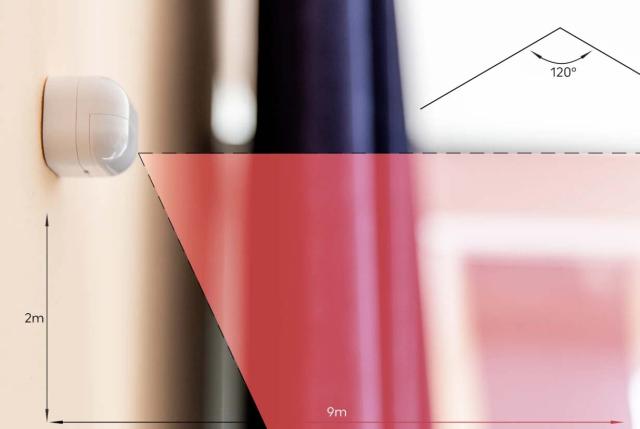 Shelly BLU Motion Sensor - BLE bevægelsessensor