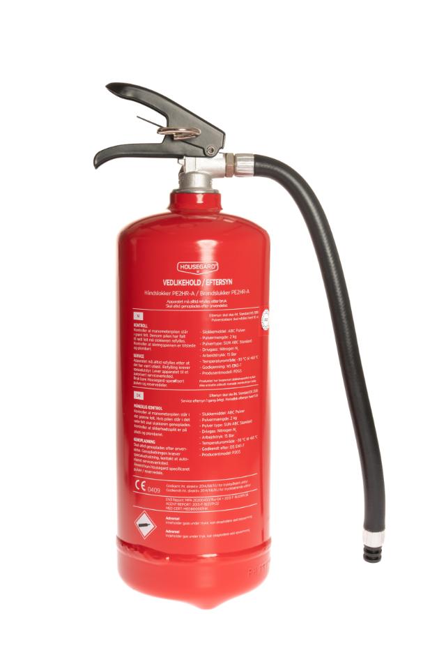 BRANDSLUKKER PULVER 2KG HOUSEGARD PE2HR-A