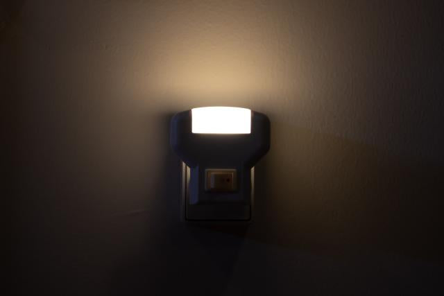 Vågelampe LED 0,8W hvid