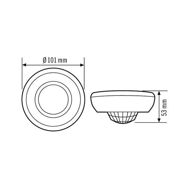 ESYLUX sensor loft MD 360i/24 BASIC