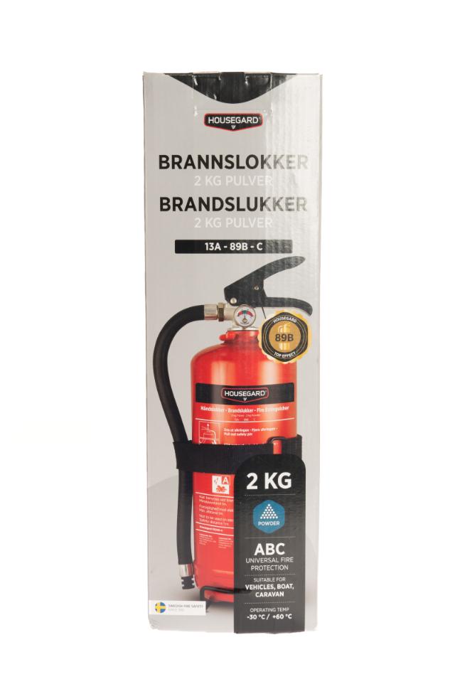 BRANDSLUKKER PULVER 2KG HOUSEGARD PE2HR-A