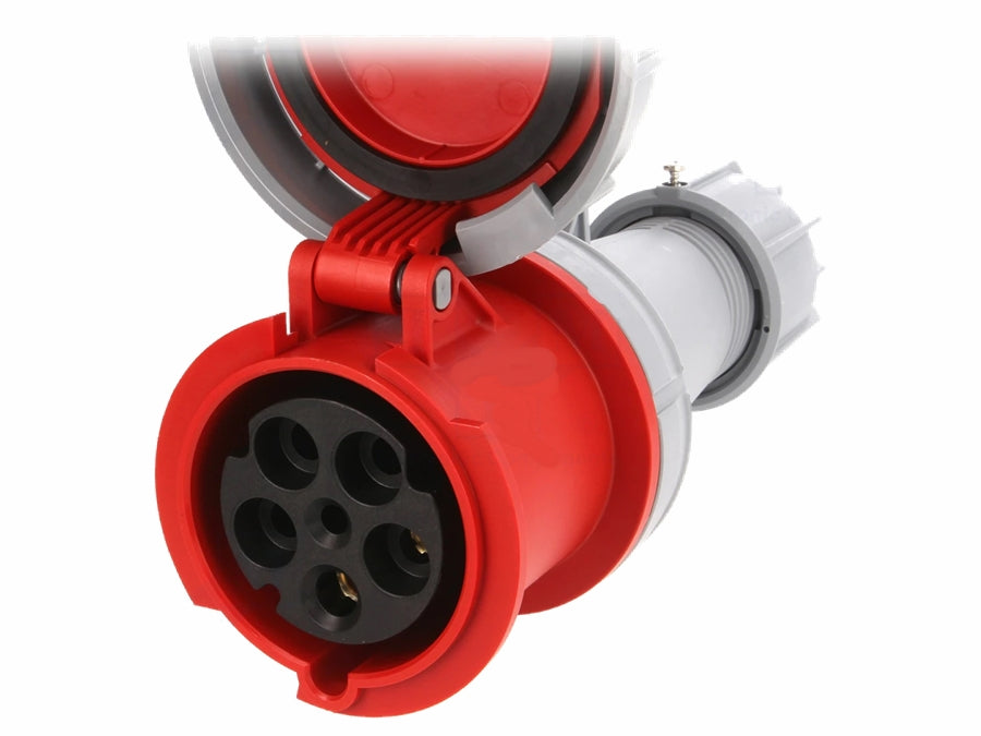 CEE kraftkabel stikprop - 400V 63A, 3P+N+Jord (IP67)