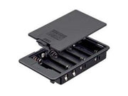 Batteriholder til 6xAA batteri, til panelmontage
