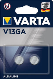 BATTERI ALKALINE 1,5V V13GA 2-PACK