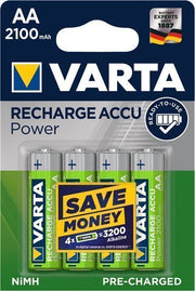BATTERI NIMH AA 2100MAH HR6-4B