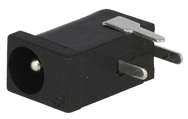 DC fatning - 3,5 x 1,3mm m. kontakt til printmont.