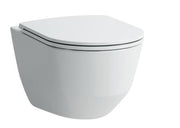 Laufen Pro væghængt toilet, uden skyllekant, rengøringsvenlig, hvid
