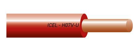 LEDNING 2,5 H07V-U RØD R100