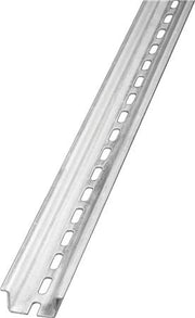 DIN-SKINNE 15MM HØJ, 5,2X25MM HUL