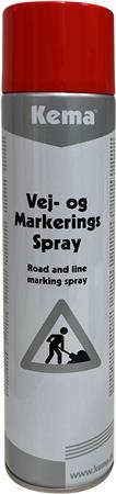 MARKERINGS OG VEJ SPRAY RØD