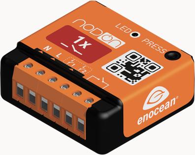 TRÅDLØST ENOCEAN RELÆ MODUL 250V/10A