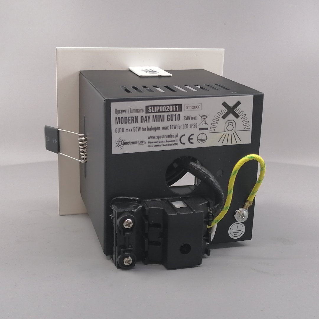LED Downlight 230V GU10 - Hvid (360° frame 12)