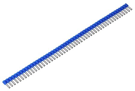 TERMINALRØR BLÅ 2,5MM BÅND