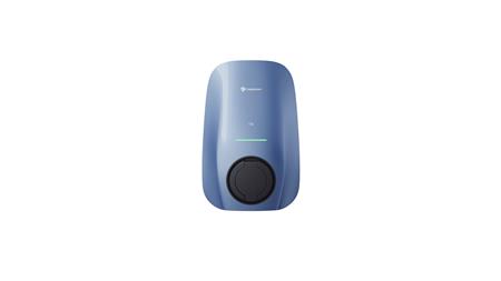 LADEBOKS 22KW BLÅ TYPE2 STIK RFID LAN