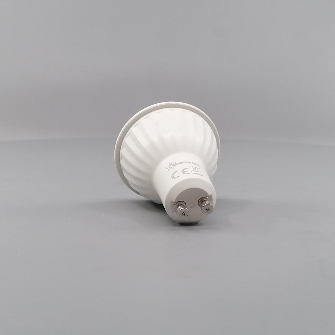 4W LED GU10 Pære 3000K 360 Lm (360° frame 10)