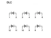20mm JUMBO LED - 12 pin, Rød diffus (80mcd)