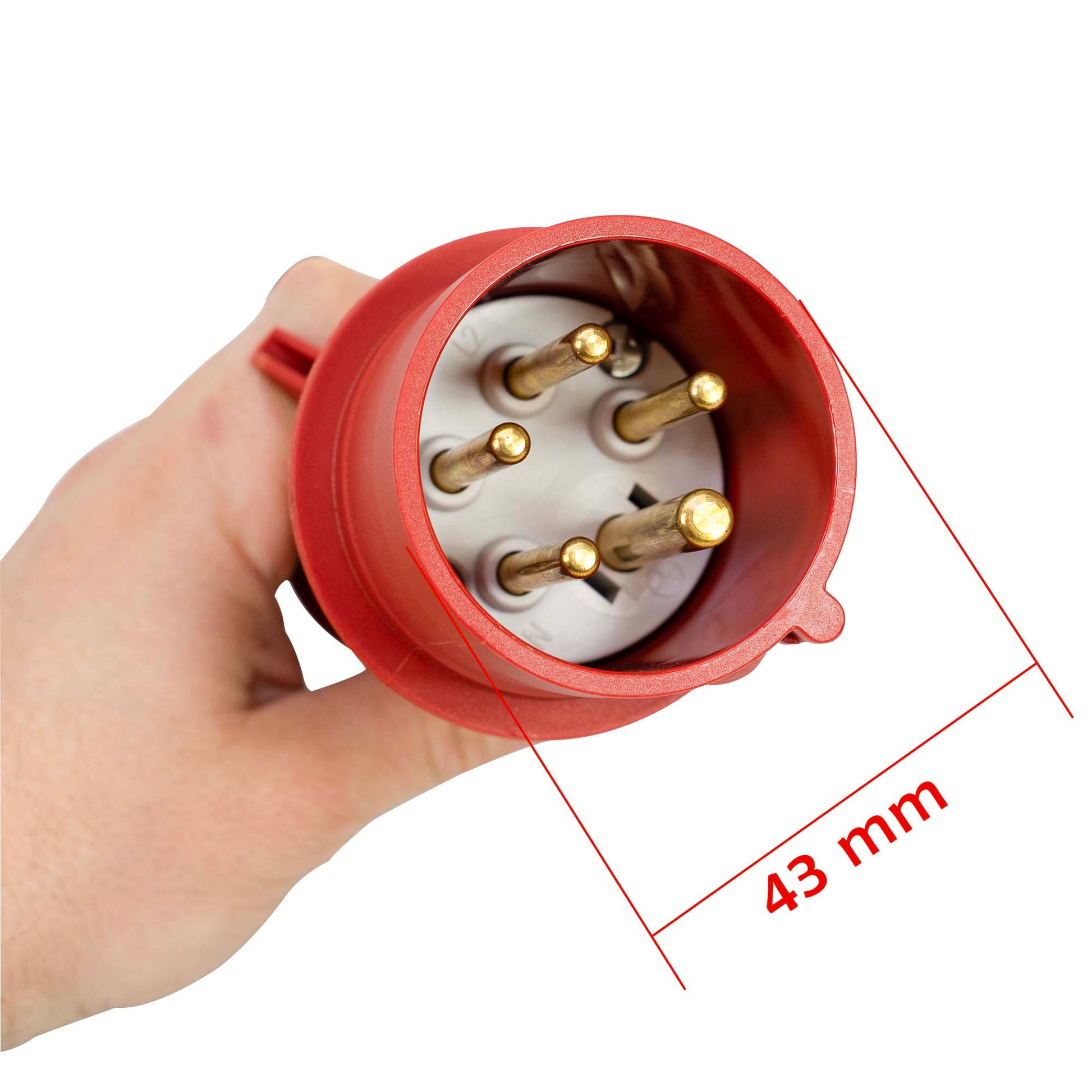 Ladestation 11kW m. display og 5 meter kabel