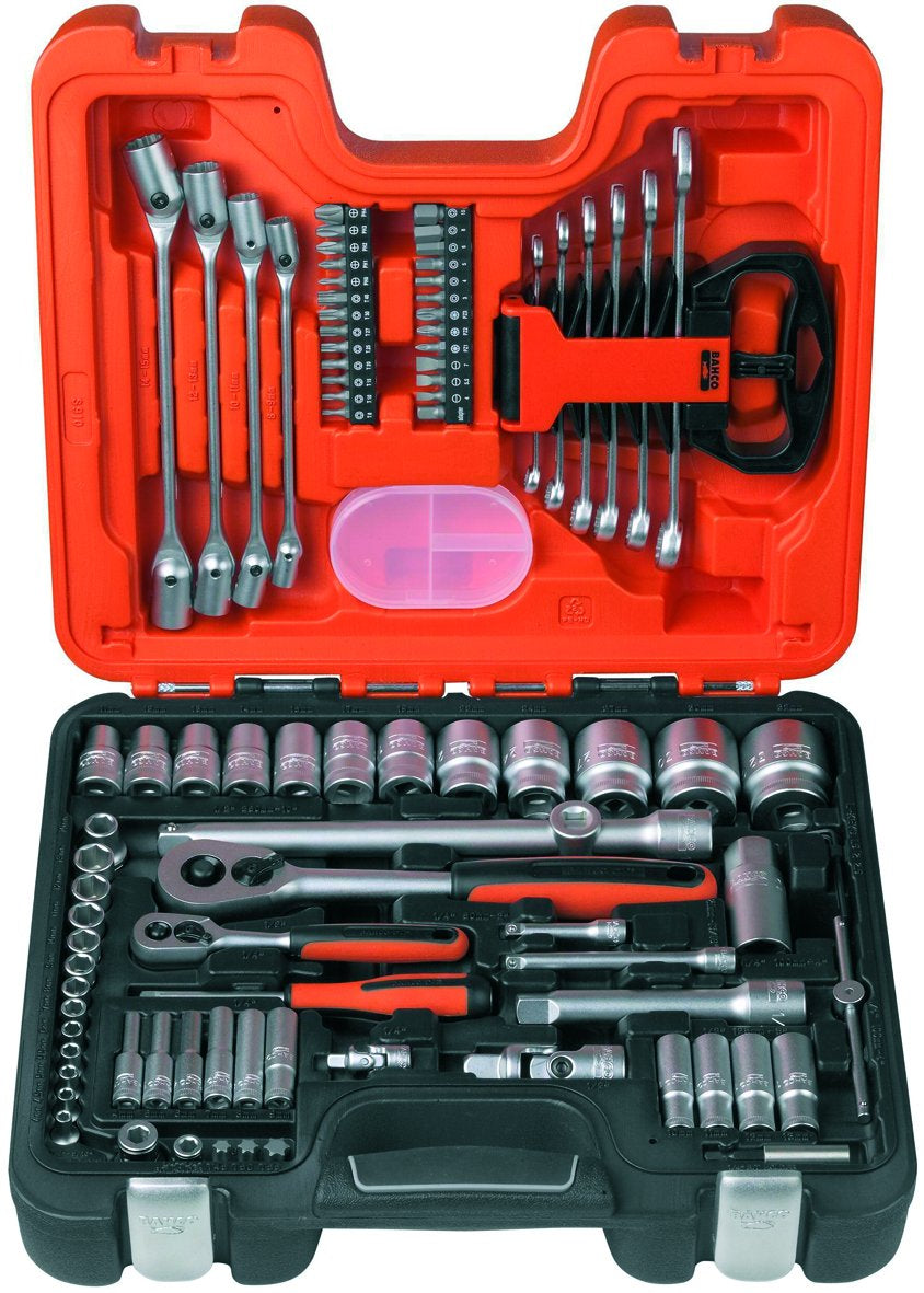 TOPNØGLESÆT 1/4"+1/2" S910
