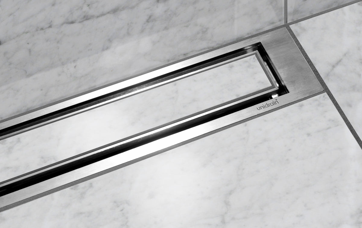 Unidrain 1000 x 10 mm HighLine Cassette uden ramme t/rendeafløb